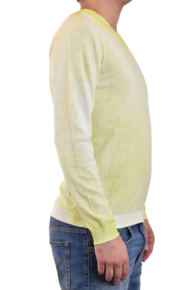 7.1 Gradient Knit Sweater Classic Crew Neck