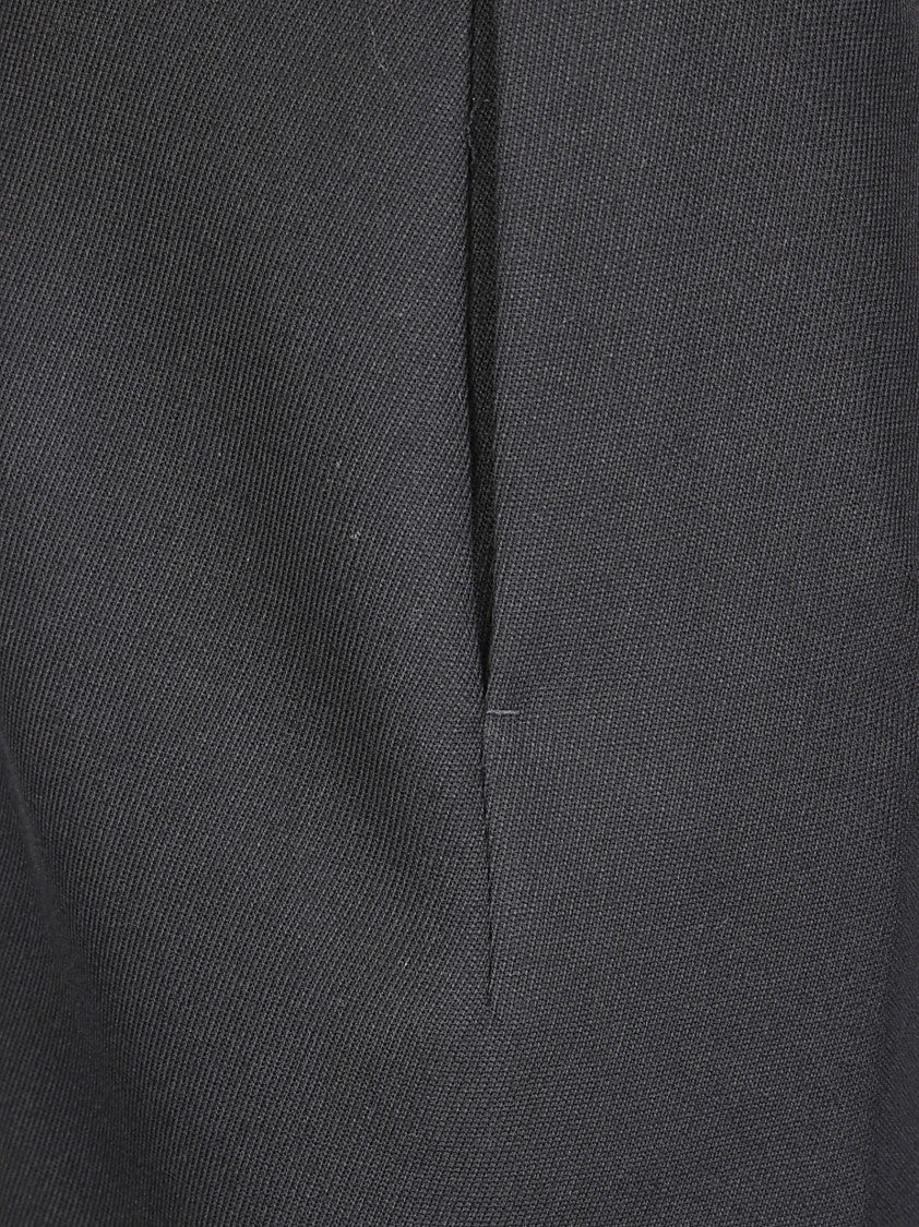 Rick Owens Sliced Design Skirt With Asymmetrical Layering