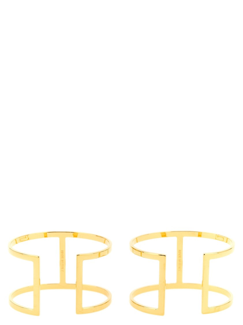 Elisabetta Franchi Logo Bracelet Set