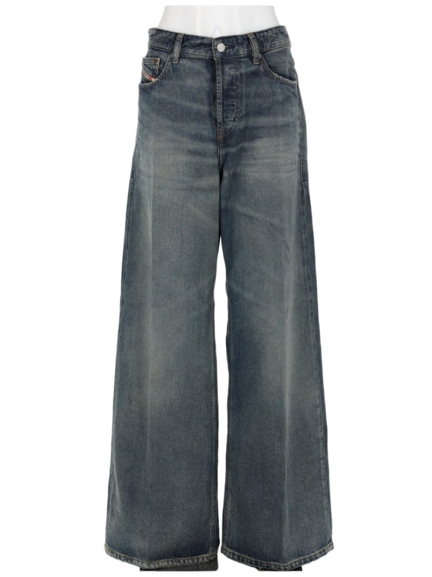 Diesel Denim 1996 D-Sire Faded Wide-Leg Jeans