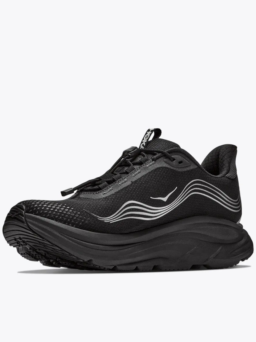 Hoka Streamlined Athletic Sneakers With Cushioned Sole