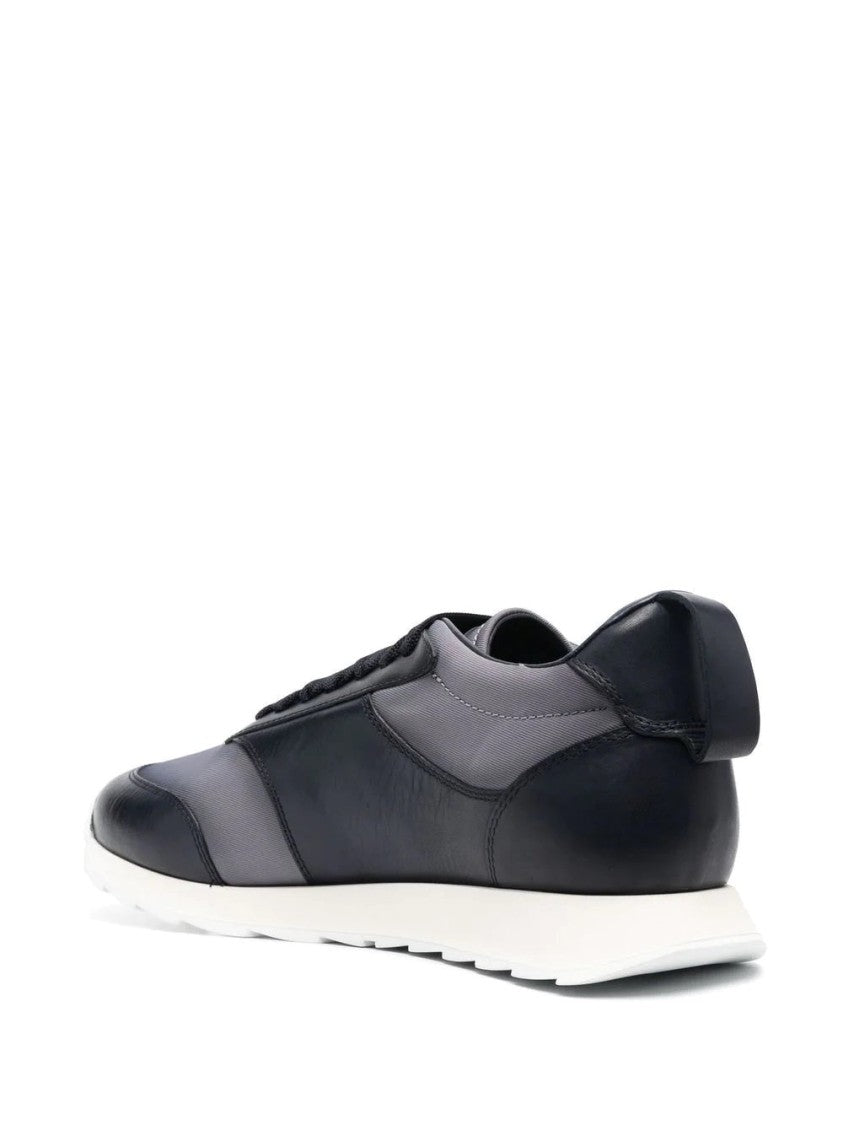 Giorgio Armani Closed Blue Trainers