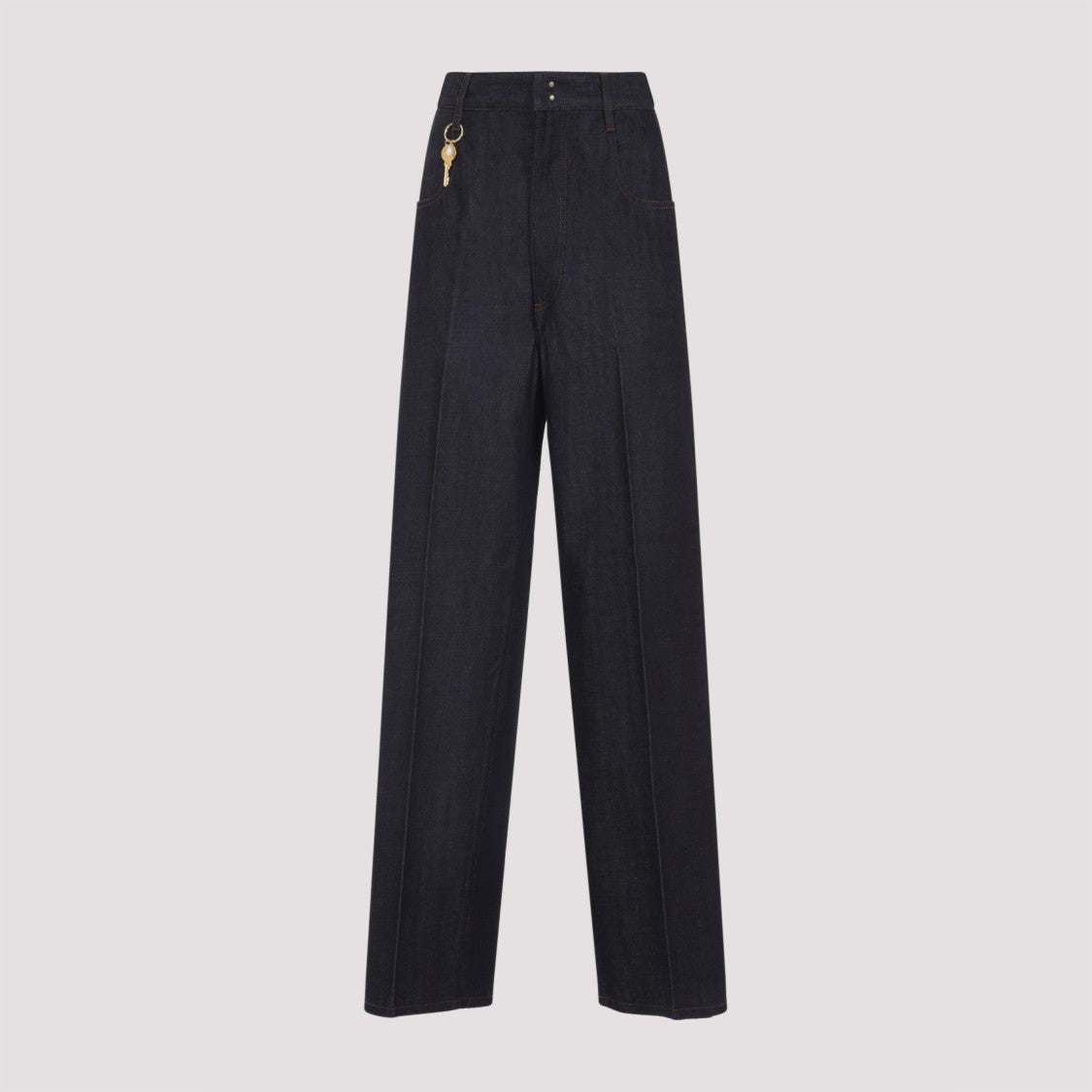 Carven High-Waisted Wide-Leg Carven Jeans