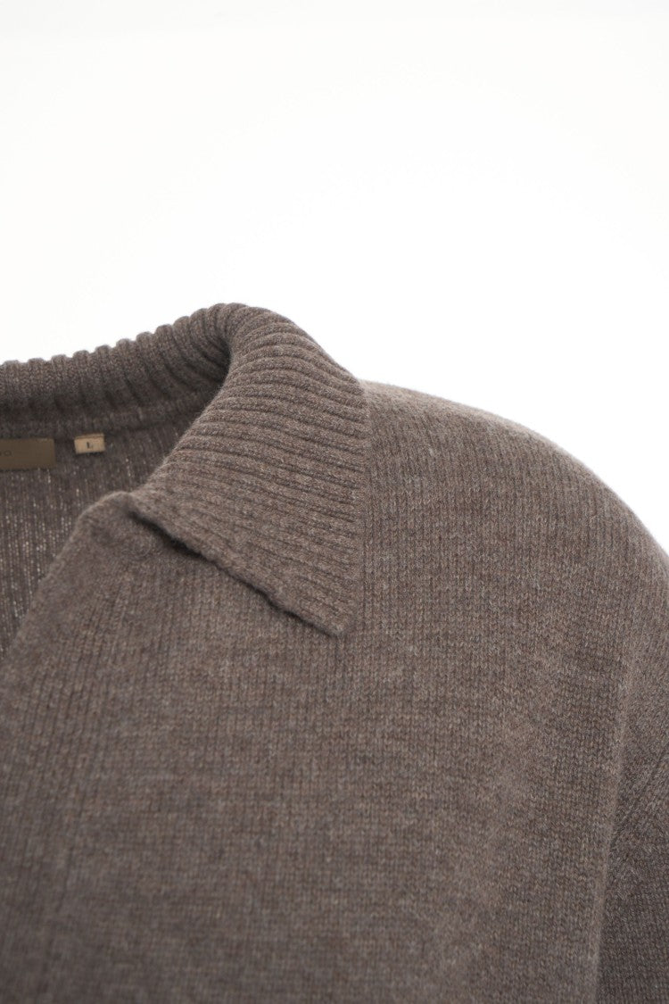 Rue De Tokyo Polo Collar Sweater