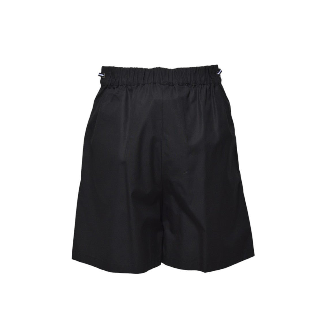 Max Mara Shorts Haway In Popeline Nero