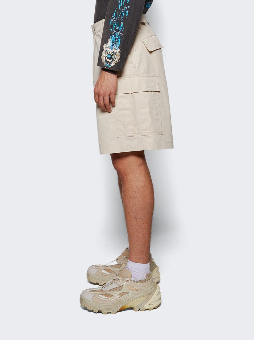 Vetements Cargo Shorts Beige