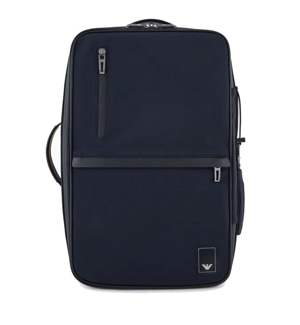 Emporio Armani Multi-Compartment Backpack With Padded Straps