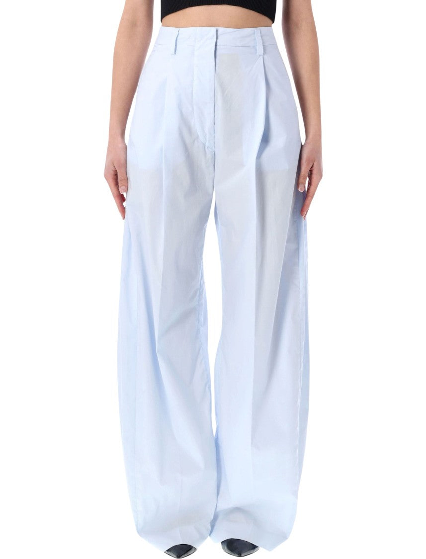 The Latest The Latest Billie Poplin Wide-Leg Pants