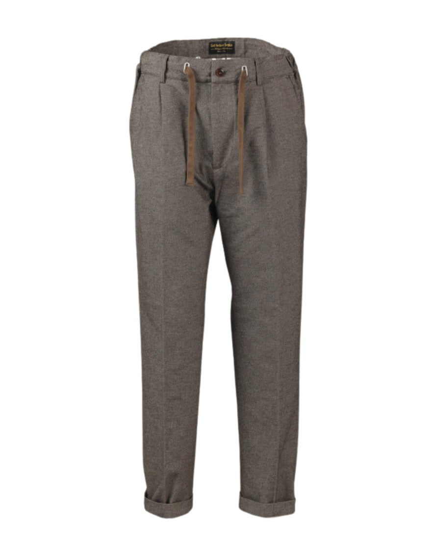 East Harbour Surplus Military-Inspired Tapered Chinos With Garment-Dyed Finish