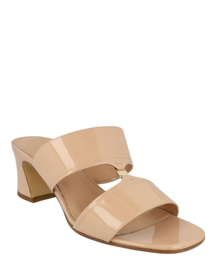 Ferragamo Tot 55 Patent Leather Sandals