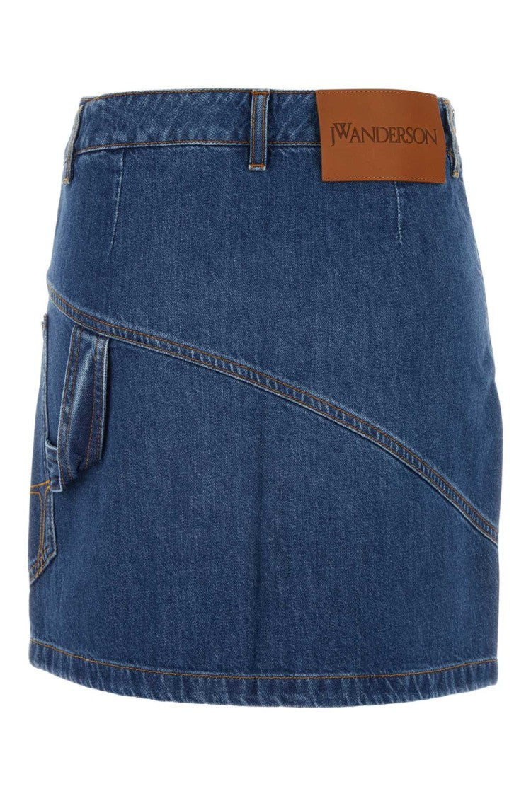 J. W. Anderson Denim Mini Skirt