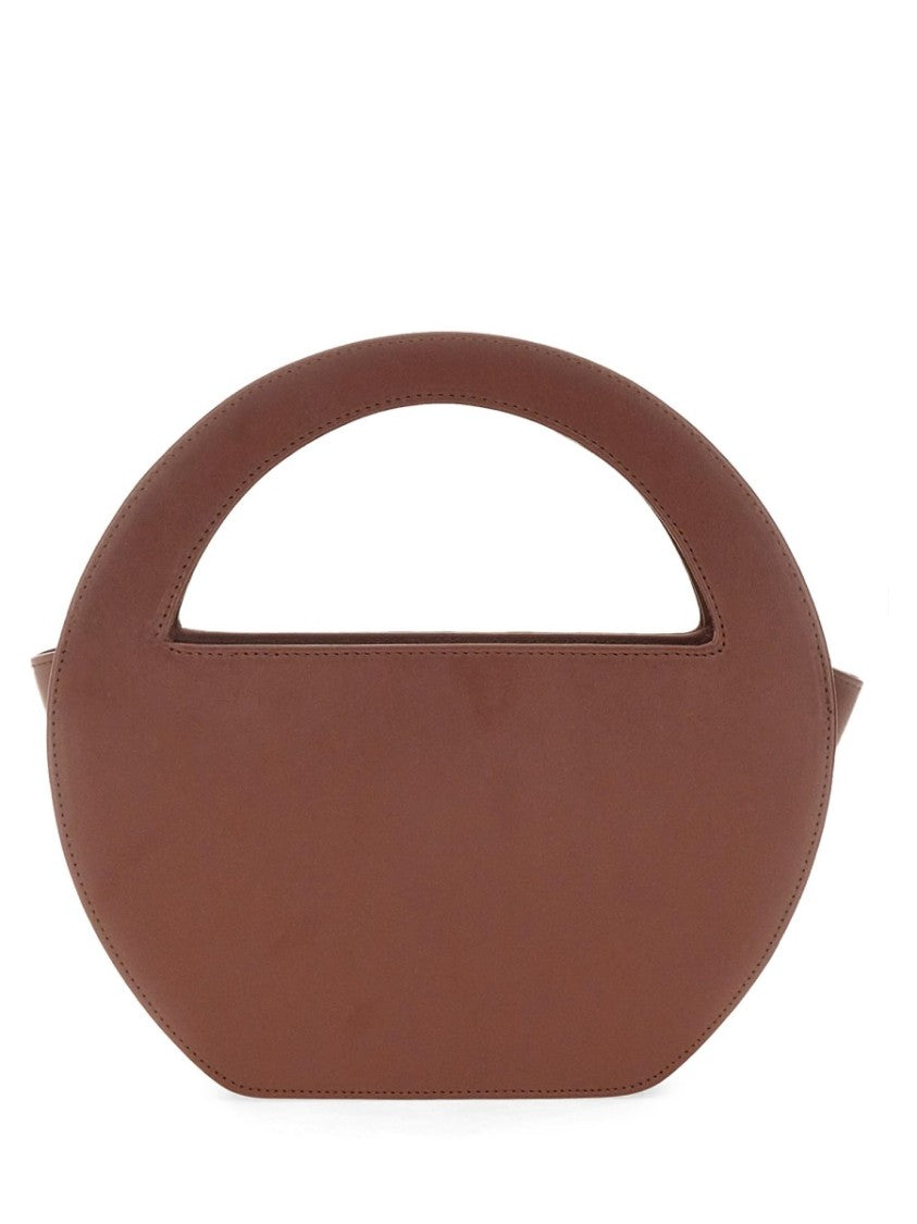 Sofia Black Mini Edda Calf Leather Shoulder Bag