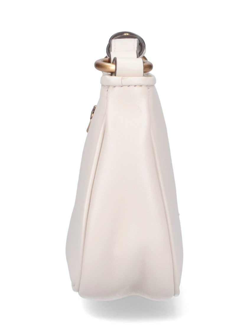 Pinko Mini Shoulder Bag – White