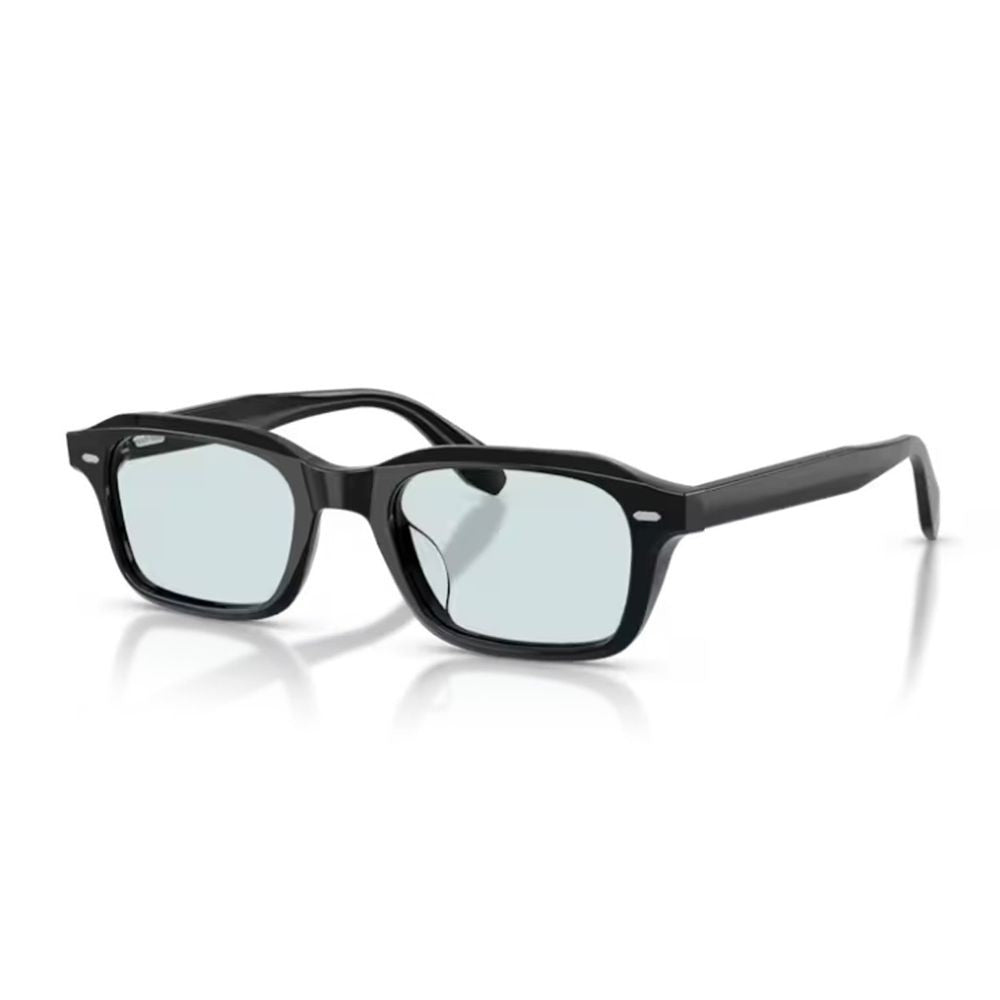 Oliver Peoples Ov5588su - N.08 Sun Rectangular Black Acetate Sunglasses