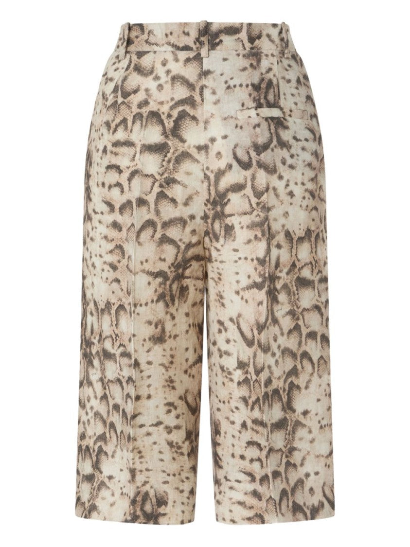 Pinko Tailored High-Waist Shorts