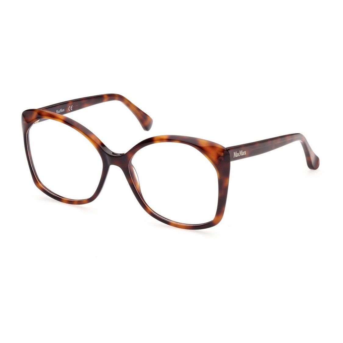 Max Mara Tortoiseshell Mm5029 Celluloid Square Sunglasses