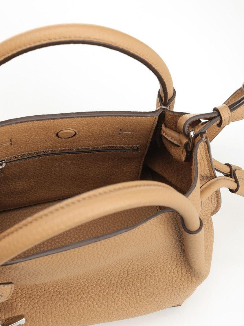 Tod's Structured Black Handbag With Minimalist Design