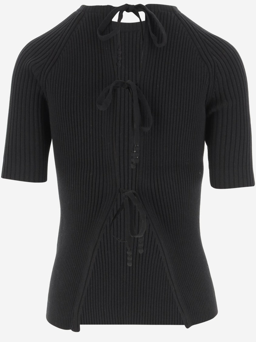 Tory Burch Stretch Cotton Blend Jersey