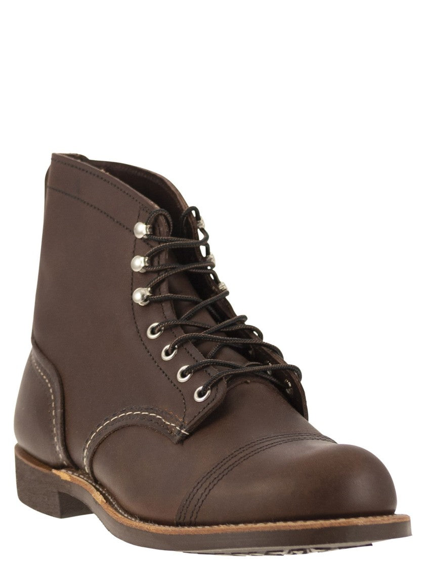 Red Wing Iron Ranger Amber - Laced Boot