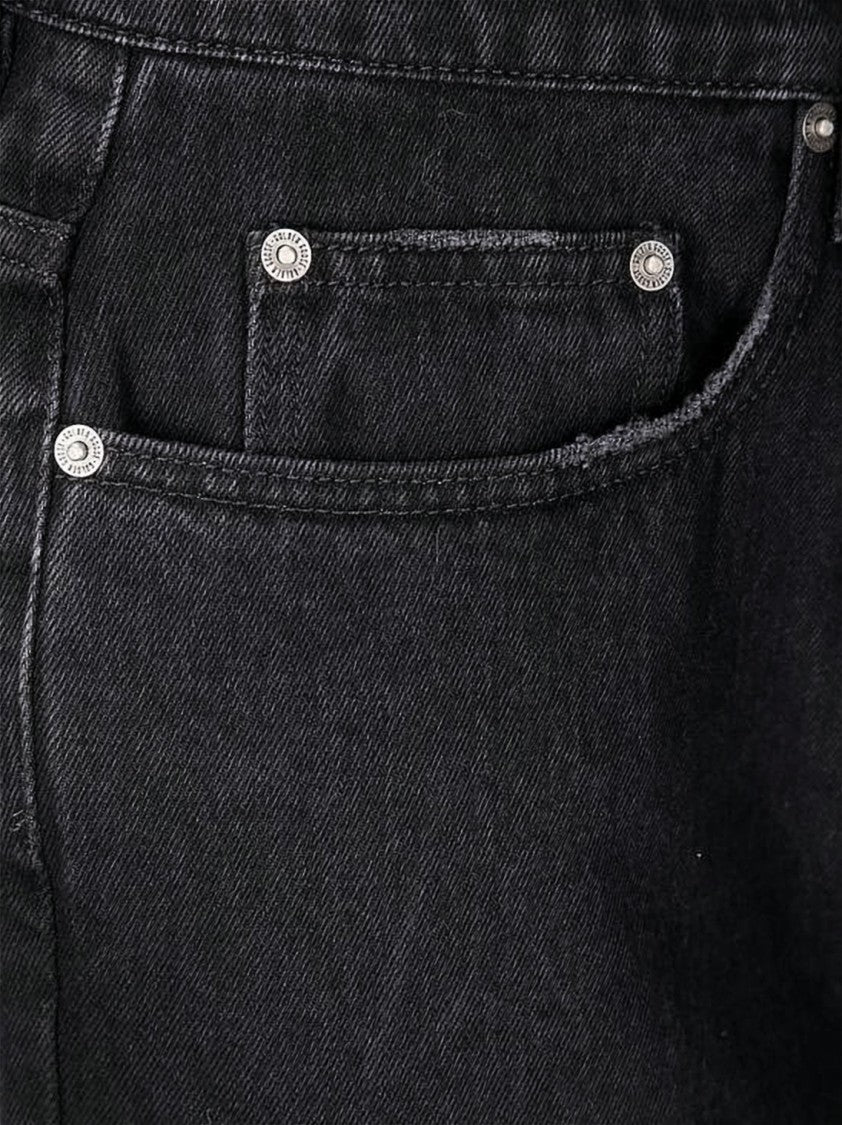 Golden Goose Straight-Leg Black Denim Pants