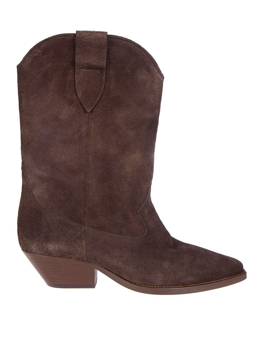 Isabel Marant Duerto-Gz Mid-Calf Suede Boots