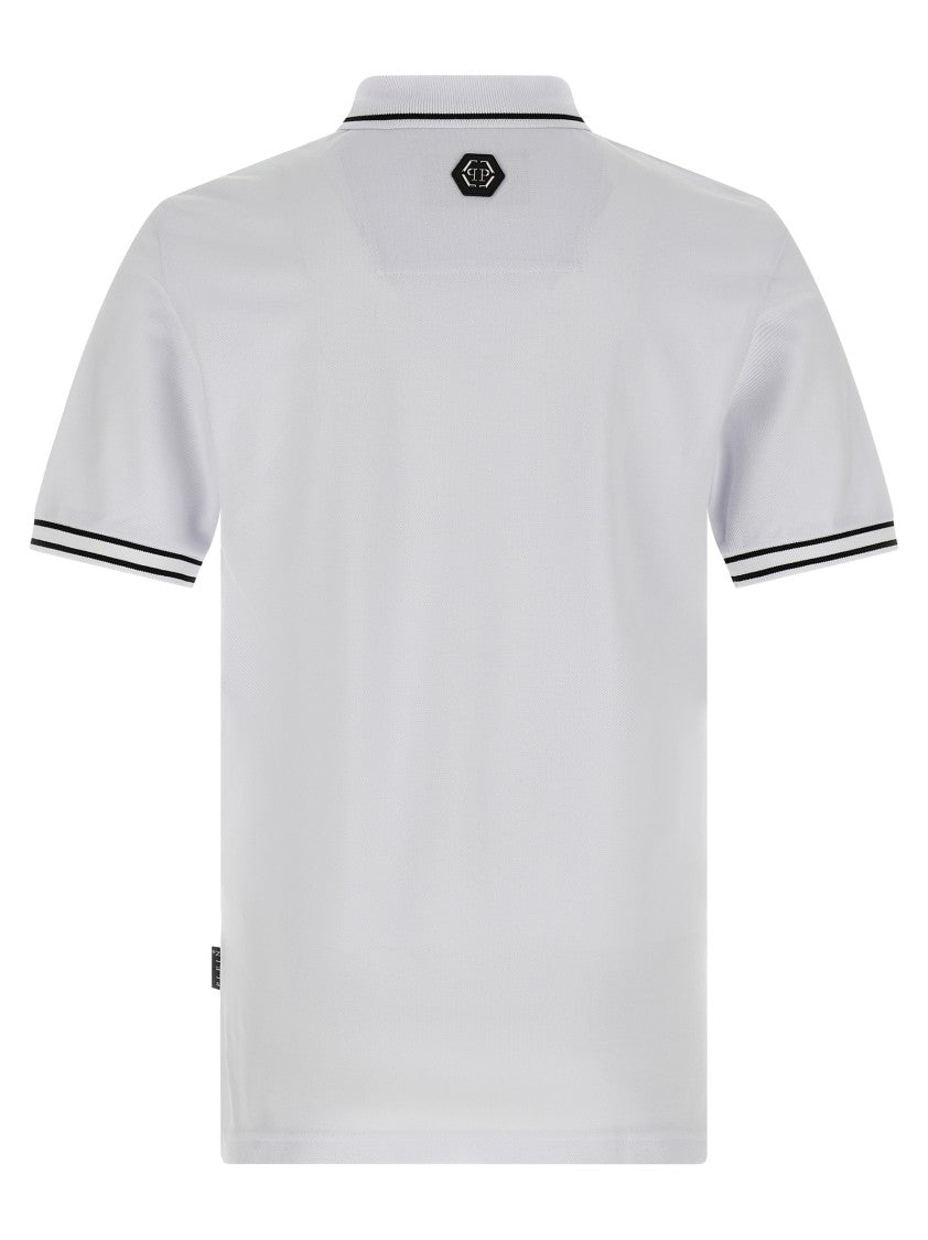 Philipp Plein Skull & Bones' Polo Shirt