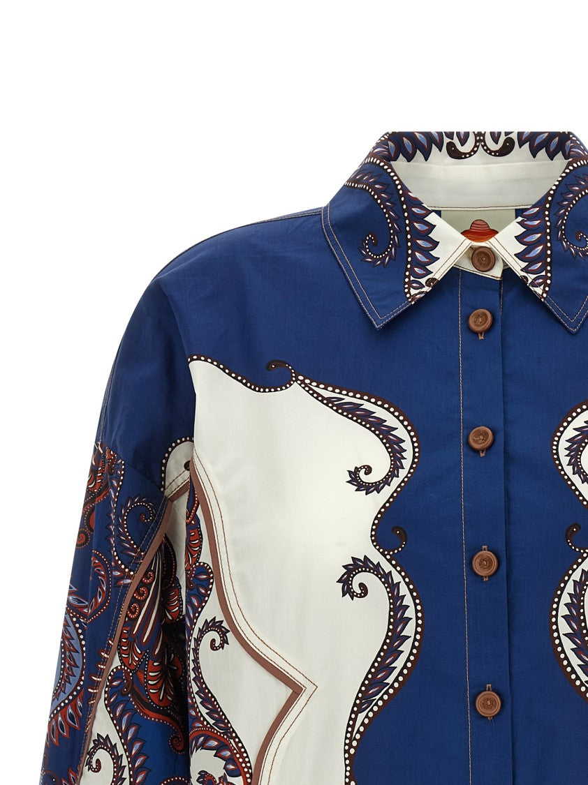 Farm Rio Arabesque Scarf Sand' Shirt