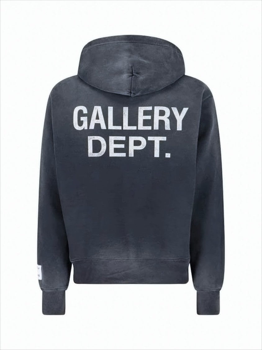 Gallery Dept. Painted Logo Pullover Hoodie With Distressed Finish