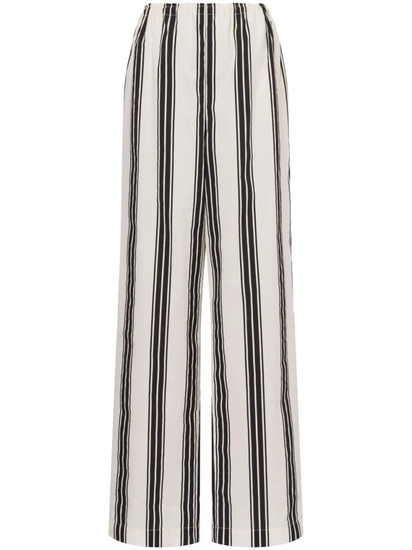 Philosophy Di Lorenzo Serafini Tailored Neutrals Trousers With Straight Leg Cut