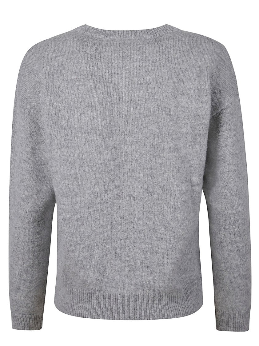 Peserico Cashmere Knit Sweater With Diamond Pattern