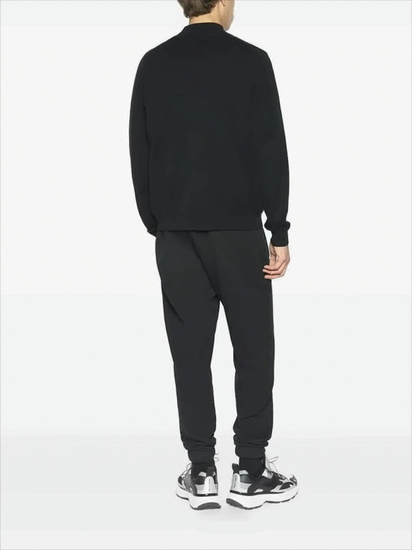 Maison Kitsuné Relaxed-Fit Cotton Jogger Pants With Handwritten Logo