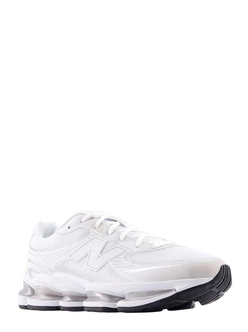 New Balance White 2000 Synthetic Mesh-Blend Sneakers