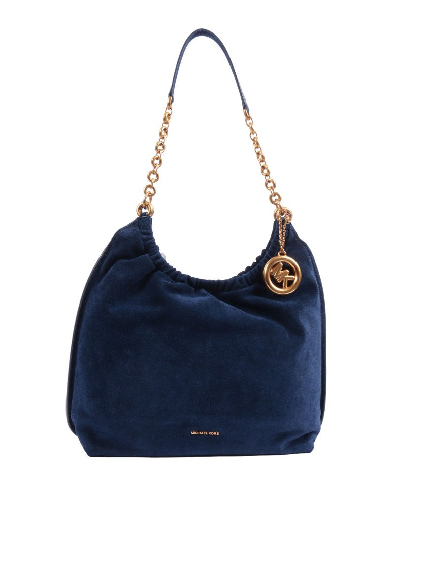 Michael Kors Calf Leather Cinch Messenger Bag