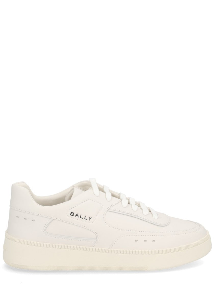 Bally Raise Calf Leather Minimalist Sneakers