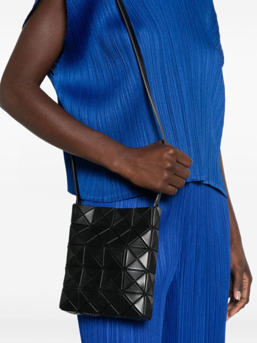 Bao Bao Issey Miyake Geometric Adjustable Strap Black Crossbody Bag