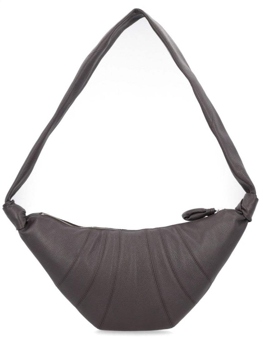Lemaire Medium Crescent-Shaped Leather Shoulder Bag