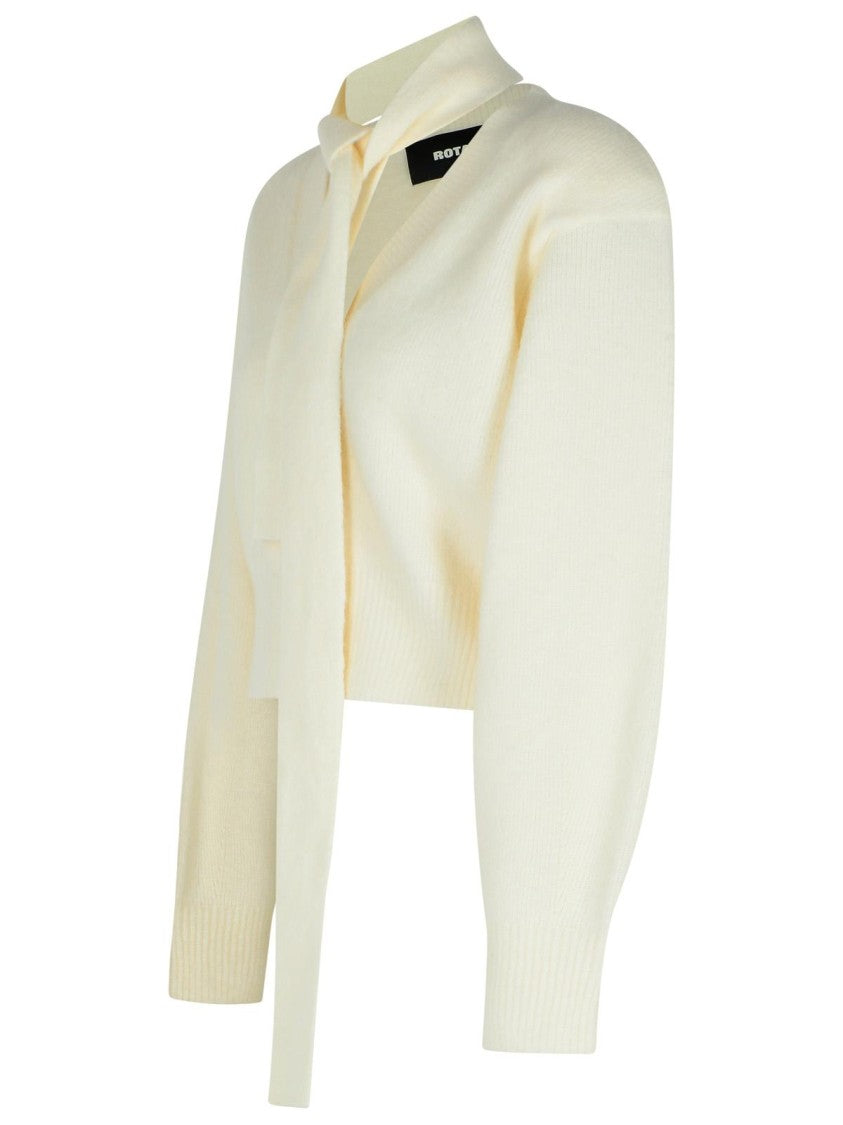 Rotate Karolyn' Ivory Alpaca Blend Sweater