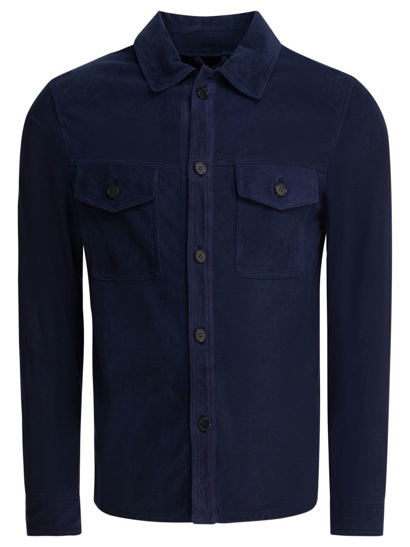 Altum Suede Overshirt Jacket