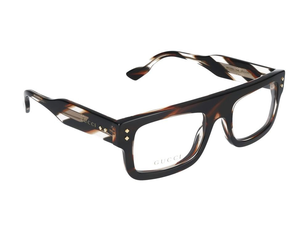 Gucci Eyeglasses Gg1085o 002 Havana Havana Transparent 52/21/145