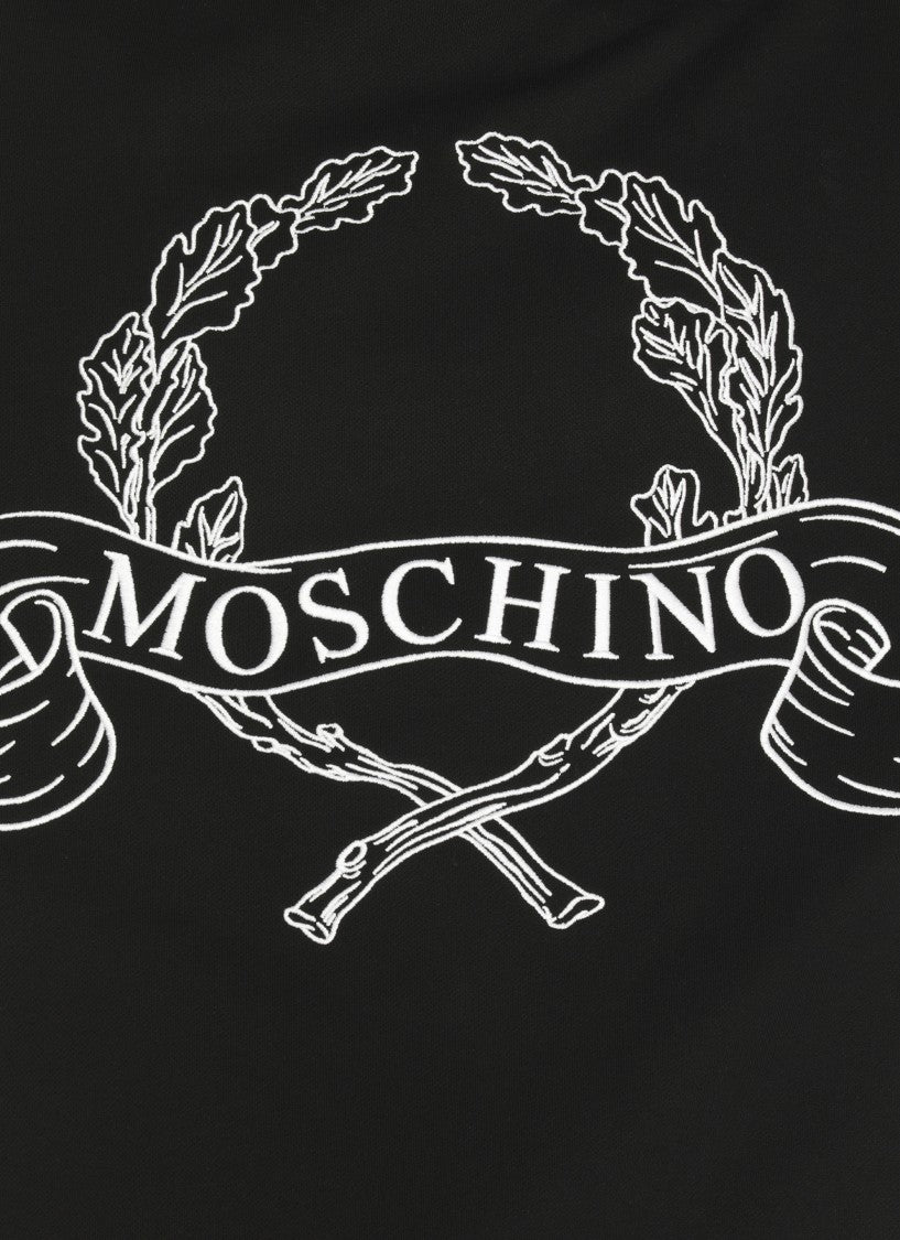 Moschino Black Cotton Sweatshirt
