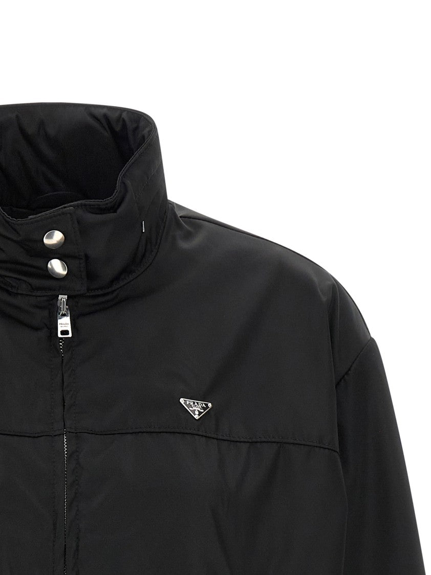 Prada Re-Nylon Cropped Jacket