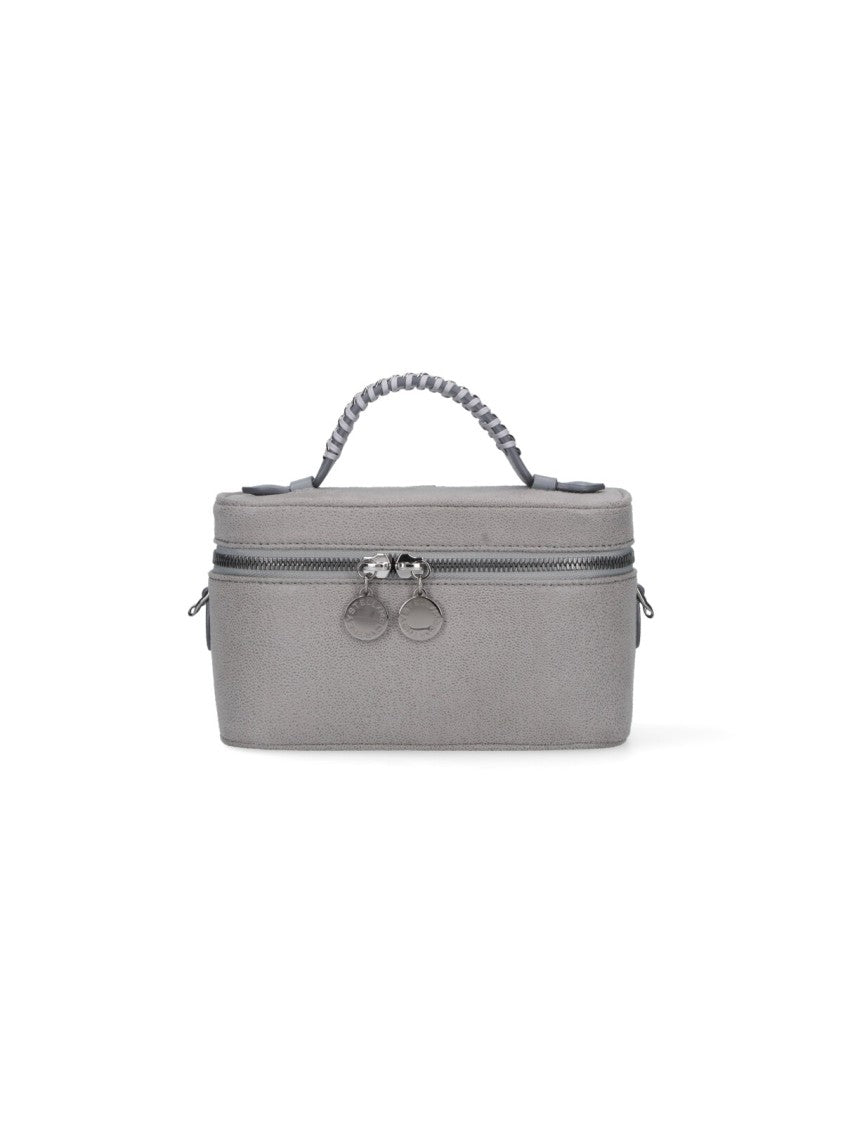 Stella Mccartney Gray Falabella Fabric Vanity Bag