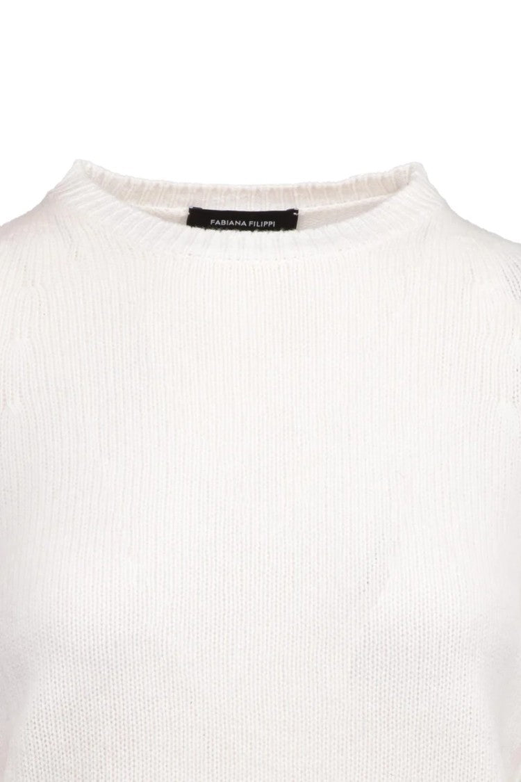 Fabiana Filippi Crewneck Sweater - White