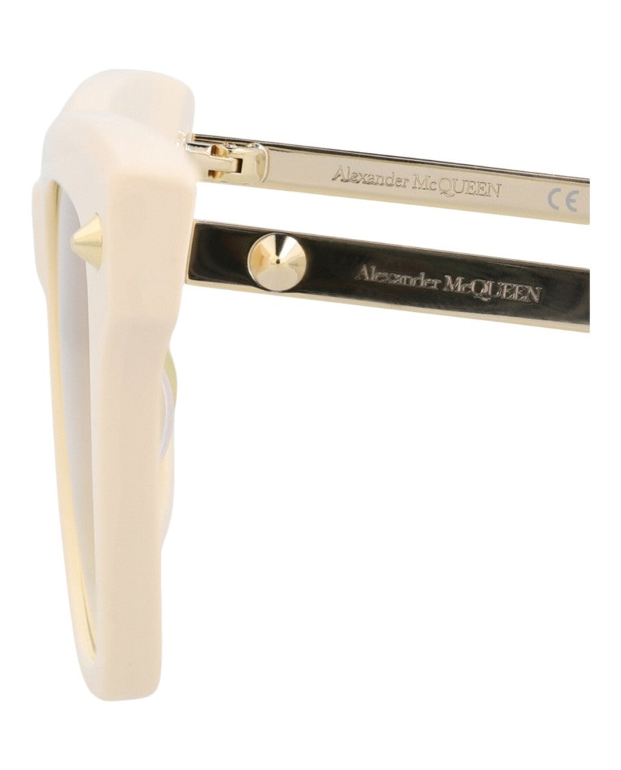 Alexander Mcqueen Square-Frame Recycled Acetate Sunglasses