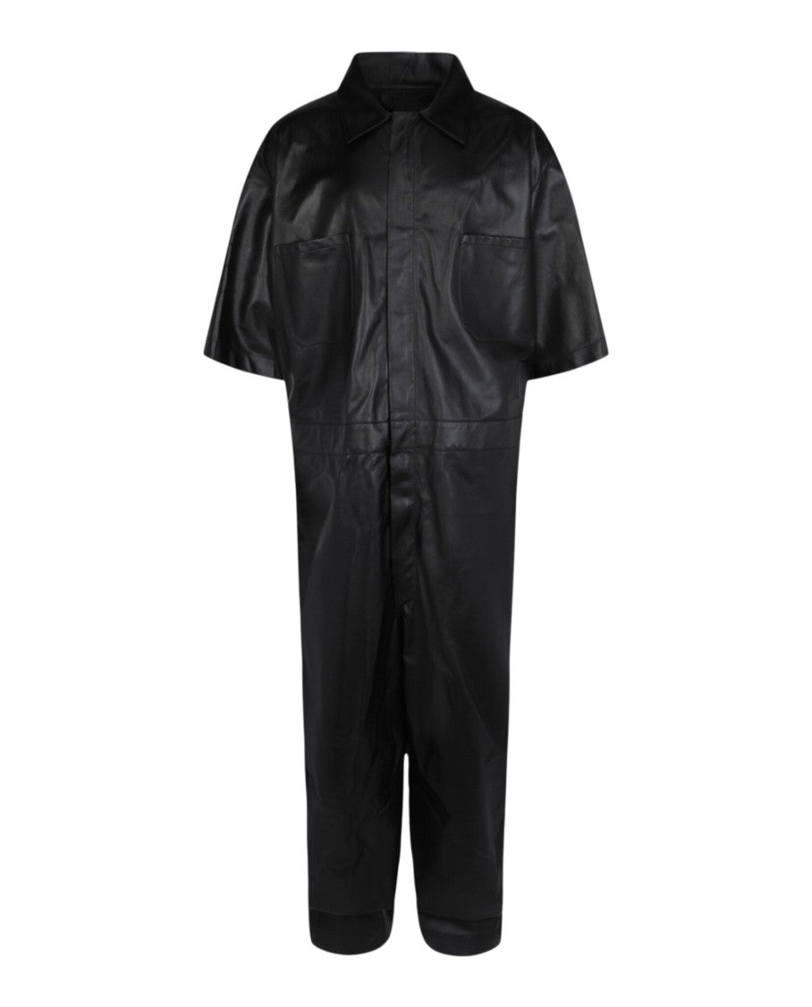 Givenchy Oversize Leather Jumpsuit