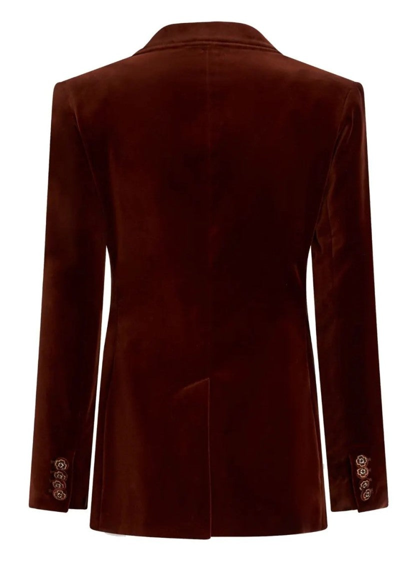 Etro Double-Breasted Notched Lapel Jacket