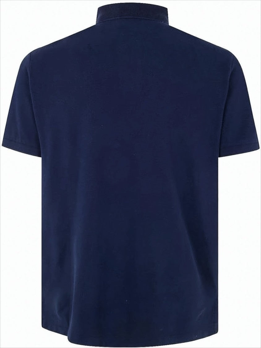Polo Ralph Lauren Classic Deep Navy Polo Shirt With Embroidered Logo