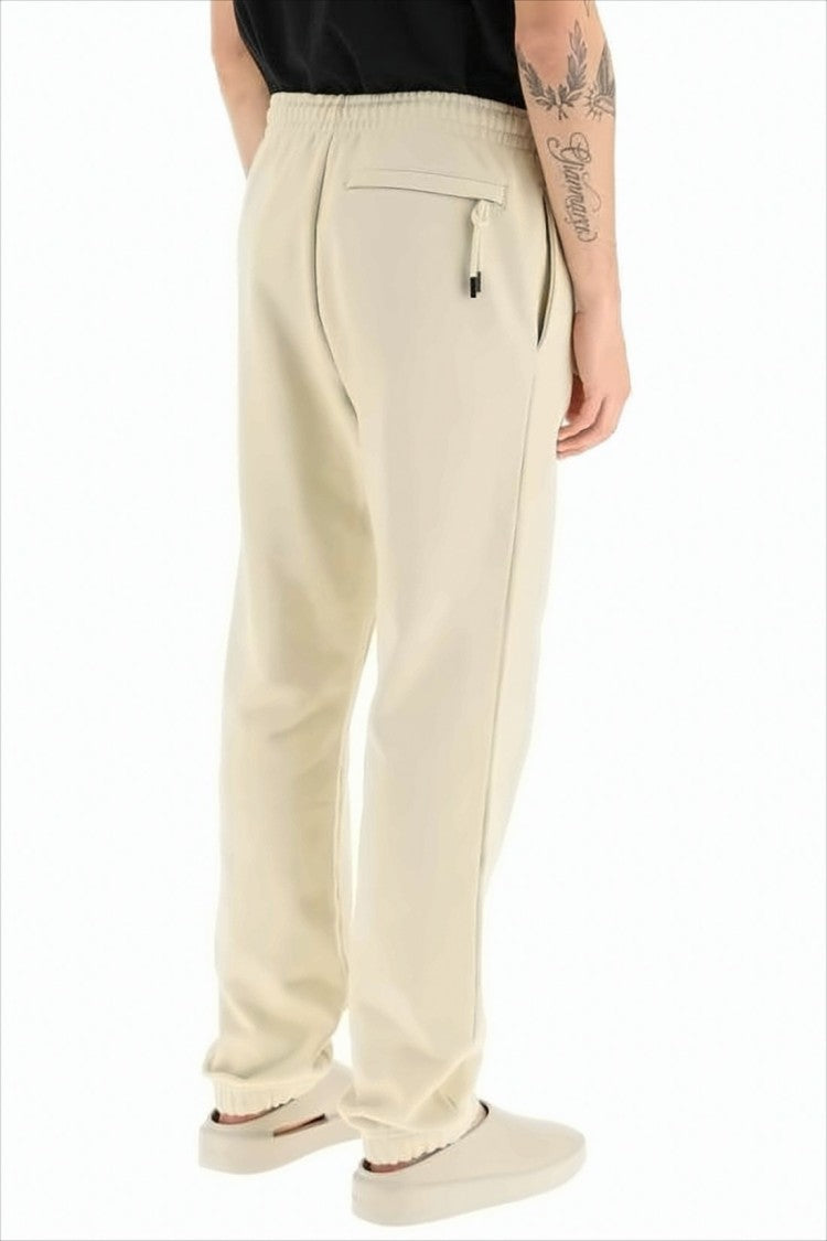 Jacquemus Relaxed Fit Cotton Joggers With Zippered Pocket