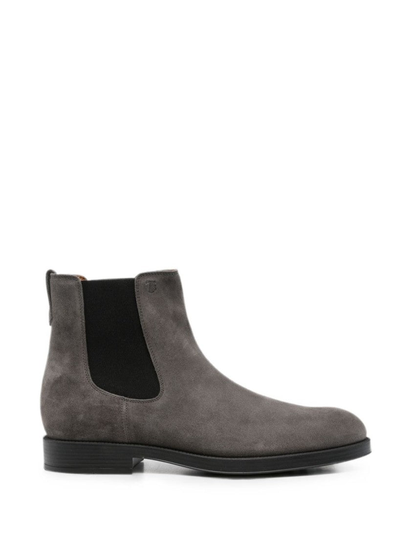 Tod's Suede Chelsea Elastic Boots