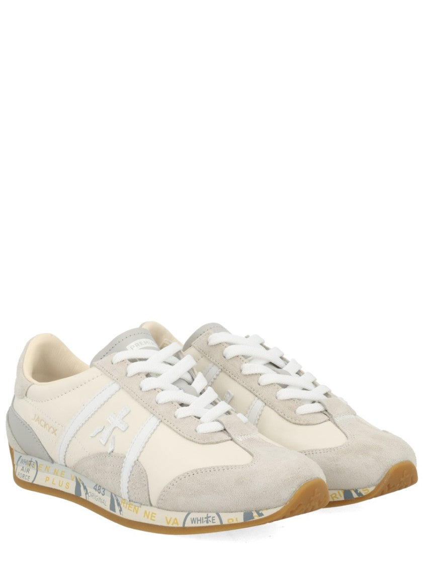 Premiata Jackyx 25D Calfskin Minimalist Sneakers